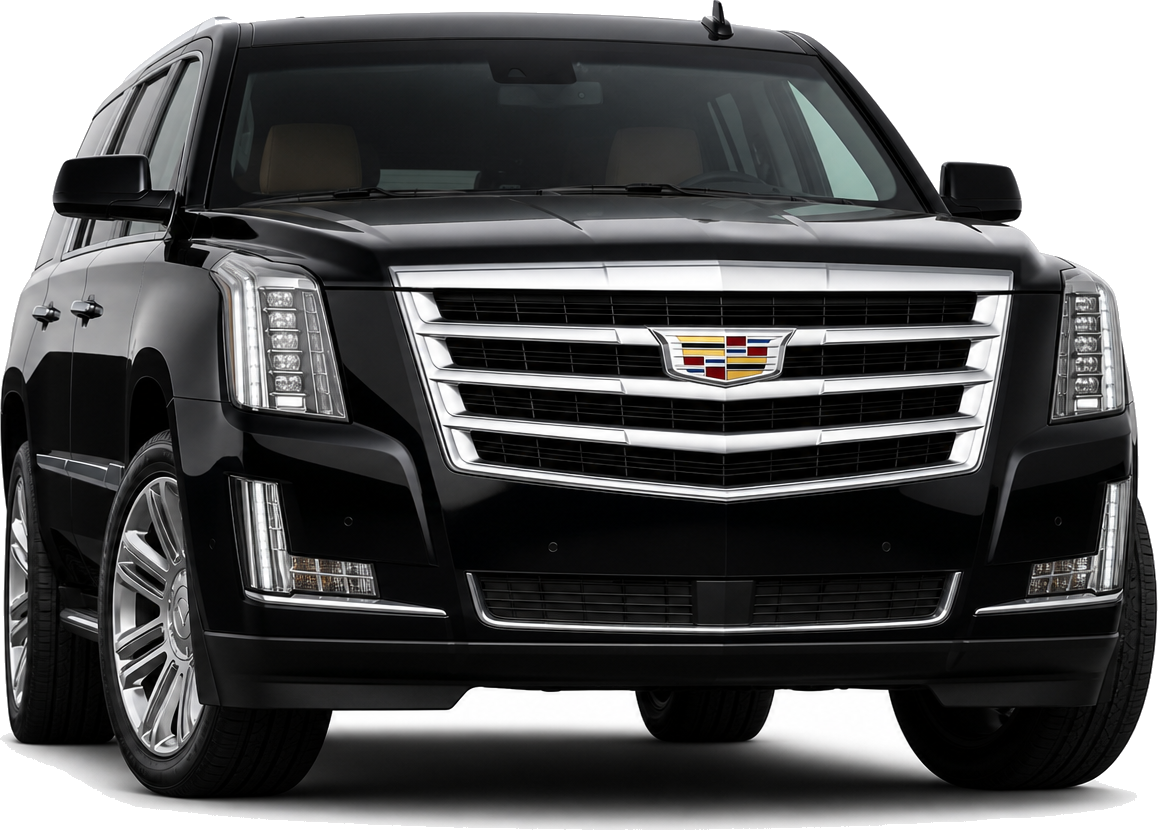 Black Cadillac Escalade SUV
